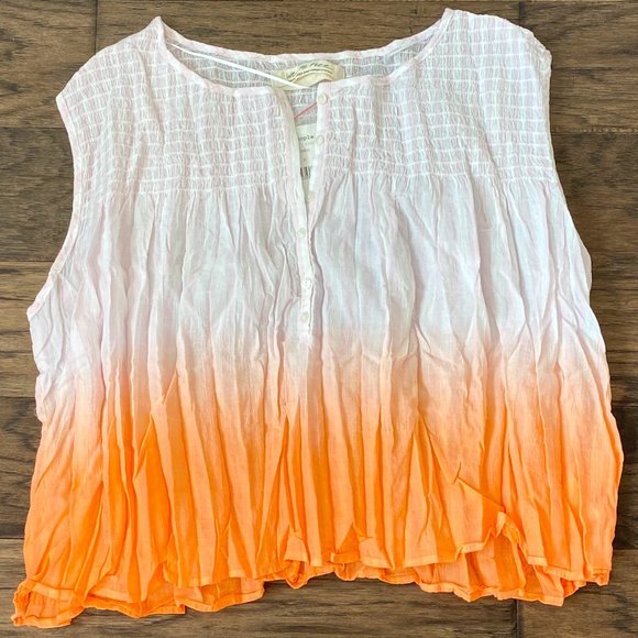 Free People Tops - 🆕 Pink Free People Little Bit Something Blouse